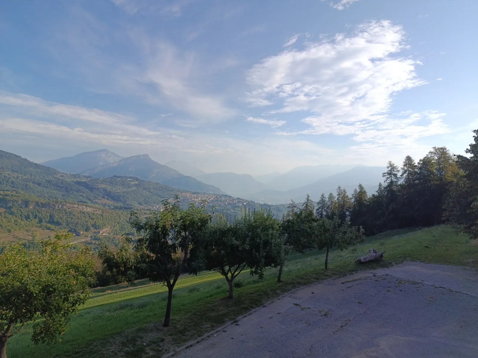 Ráno v Prada di Brentonico