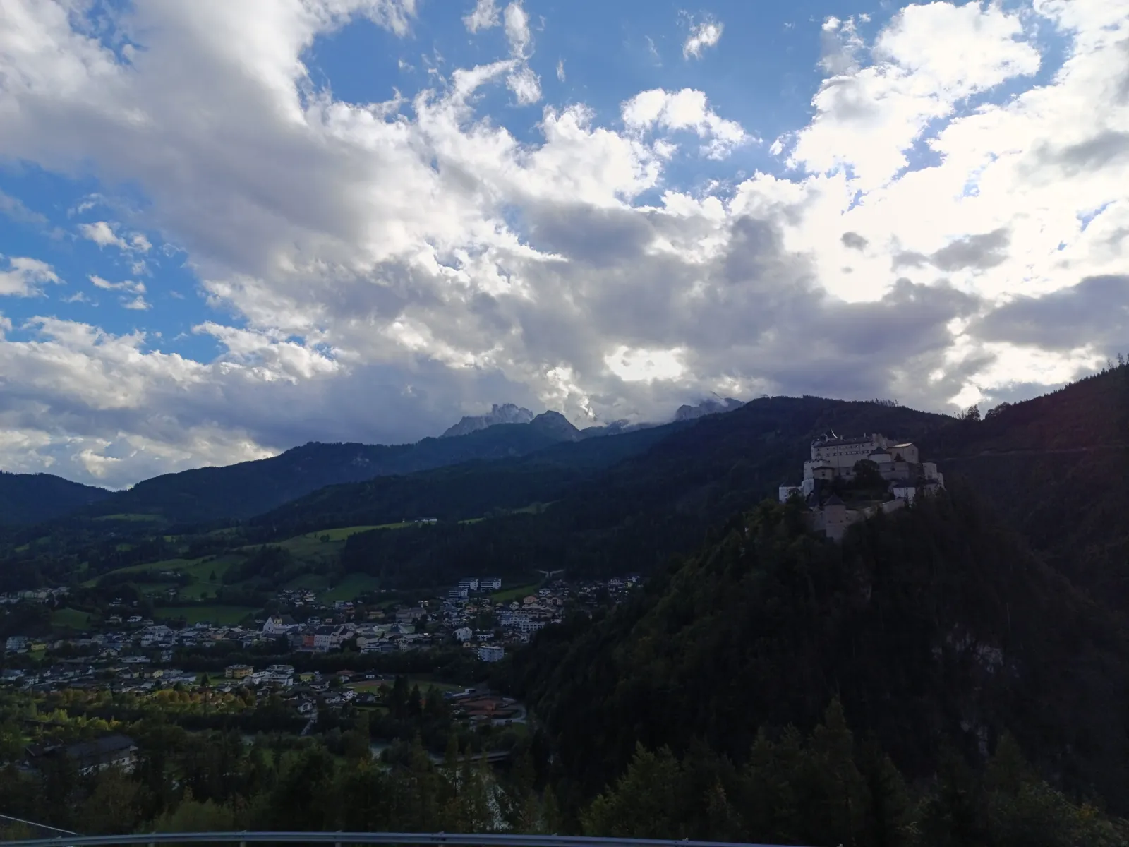 Hrad Hohenwerfen nad Werfenem